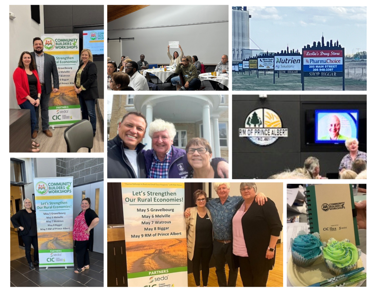 Banner for 2024 Provincial Summit: Building a Solutions Focused Economy. Dates: June 2024. Hosted by SEDA and SIEDN.