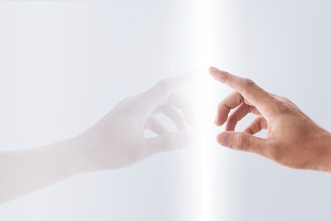 fingers touching